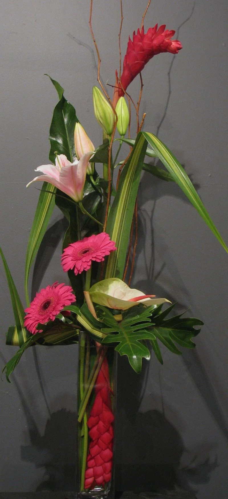ARRANGEMENT CHIC EXOTIQUE ROSE