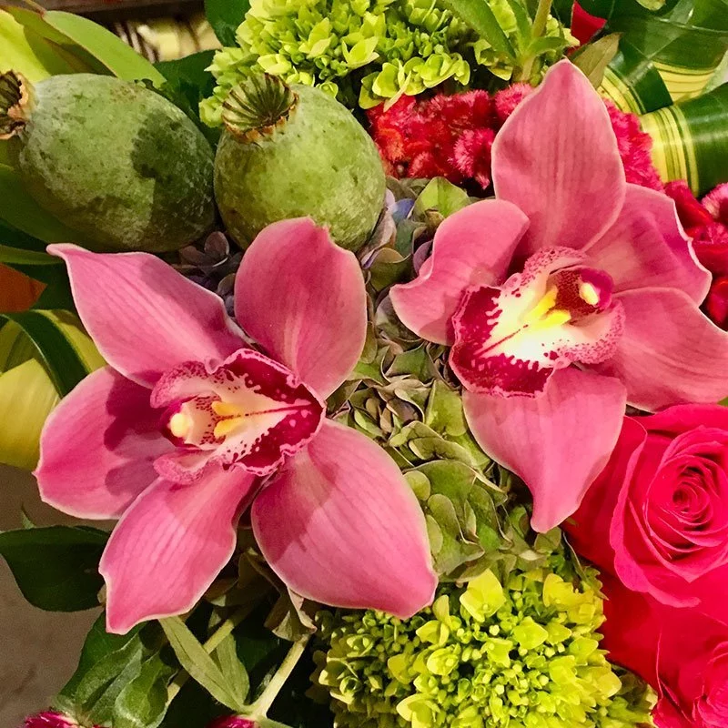 BOUQUET AMOUR D'ORCHIDÉE